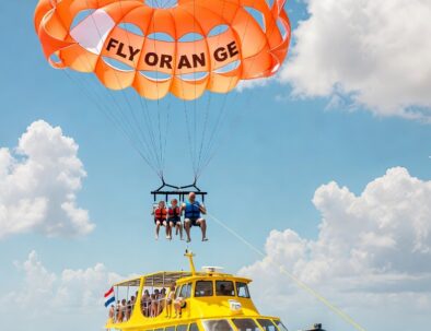 Rejs łodzią półpodwodną + parasailing
